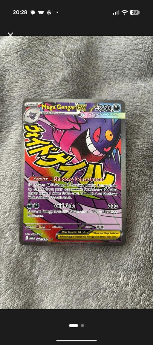 Buy & Sell Amblecote Dudley - Photos for Mega Gengar Ex 269/217