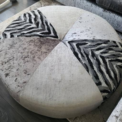 Buy & Sell Witton Birmingham - Photos for Grey and black pouffe for sale
