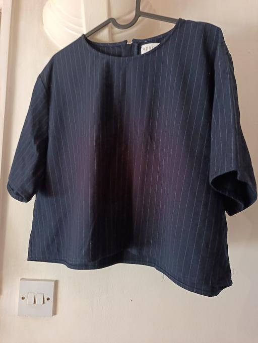 Buy & Sell Peckham South East London - Photos for pinstripe blue balero top size 14