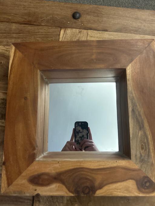 Buy & Sell Bushbury Wolverhampton - Photos for Wooden mirror