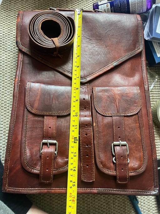 Buy & Sell Wednesfield Wolverhampton - Photos for New leather satchel with shoulder strap