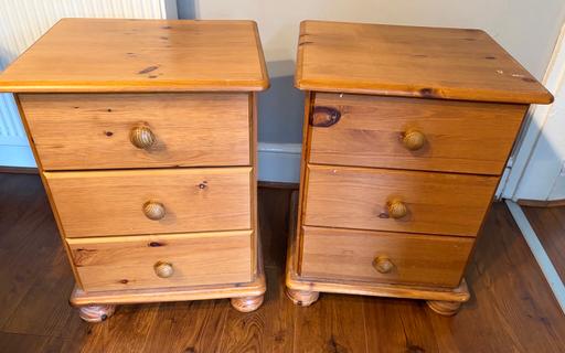 Buy & Sell Sandfield Park Liverpool - Photos for Pair pine bedsides
