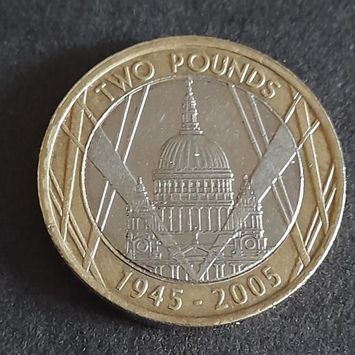 Buy & Sell Bamber Bridge South Ribble - Photos for VE DAY / ST PAUL'S CATHEDRAL £2 COIN