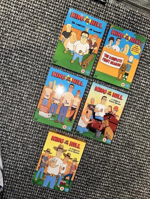 Buy & Sell North Wingfield North East Derbyshire - Photos for King Of The Hill Series 1-5 Complete Box Set