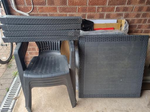 Buy & Sell Tettenhall Wood Wolverhampton - Photos for garden table + 4 chairs