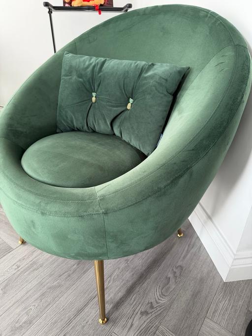 Buy & Sell Oldbury Sandwell - Photos for Bottle green chair