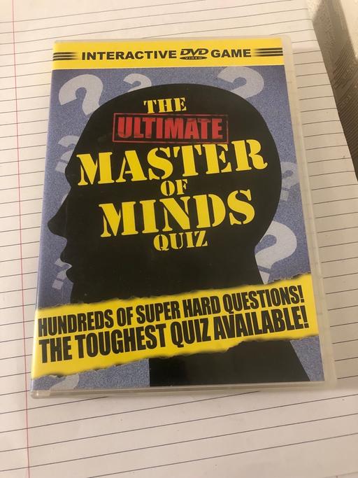 Buy & Sell Bamber Bridge South Ribble - Photos for The Ultimate Master of Minds Quiz - DVD