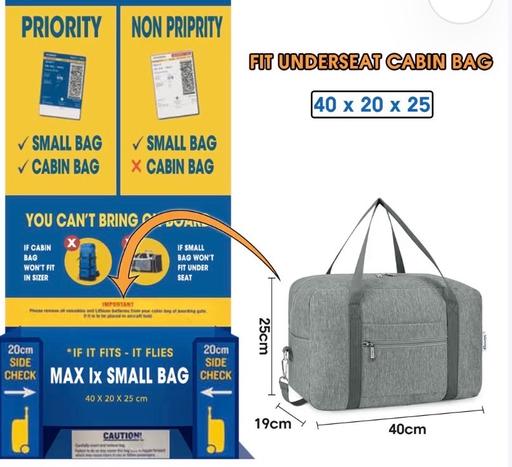 Buy & Sell Trecynon Rhondda Cynon Taf - Photos for Ryanair compatible under seat bag