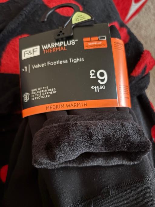 Buy & Sell Alcombe Somerset - Photos for Velvet Footless Tights Warm Plus Thermal
