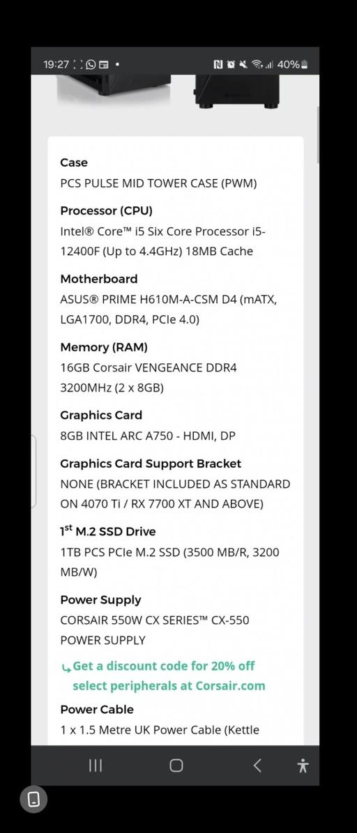 Buy & Sell Kirkby Knowsley - Photos for gaming pc with mouse and keyboard