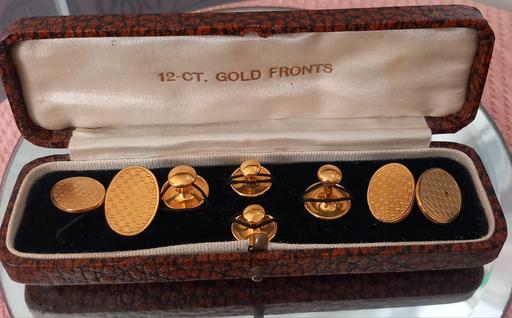 Buy & Sell Thatto Heath Saint Helens - Photos for antique 12ct gold front cufflinks set