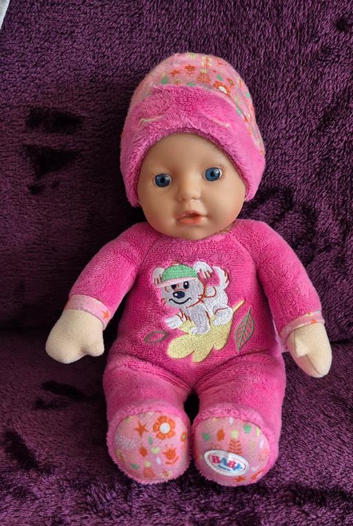Buy & Sell Wednesfield Wolverhampton - Photos for Baby Born Sleepy For Babies Pink 30cm Integra
