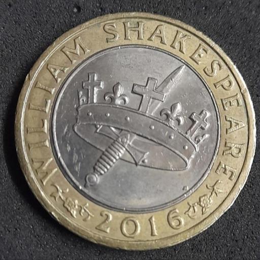 Buy & Sell Bamber Bridge South Ribble - Photos for SHAKESPEARE HISTORIES £2 COIN