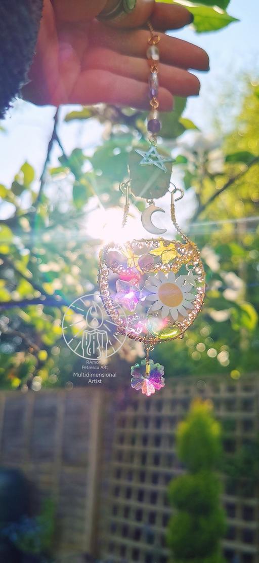 Buy & Sell Wylde Green Birmingham - Photos for 🌙 Flower Moon Spell Bottle Amethyst Suncatch