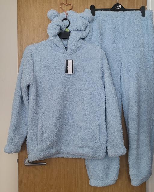 Buy & Sell Wednesfield Wolverhampton - Photos for Brand New City Comfort Blue Teddy Hoodie Pyja