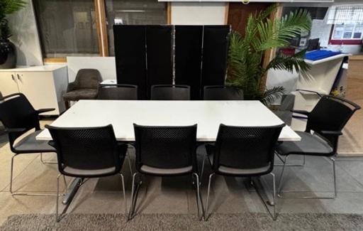 Buy & Sell Waddon South East London - Photos for Used White boardroom table