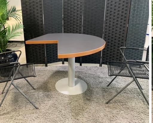 Buy & Sell Waddon South East London - Photos for Modern grey finish breakout table