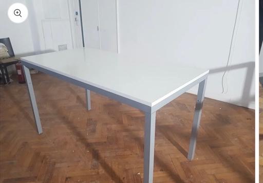 Buy & Sell Waddon South East London - Photos for Used Office Breakout Table, White High Table
