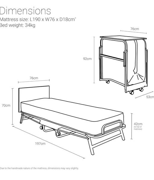 Buy & Sell Lewisham South East London - Photos for 2 x Jay- be foldable beds