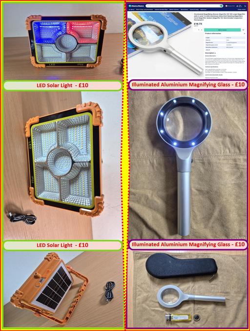 Buy & Sell Oldbury Sandwell - Photos for Illuminated Aluminium Magnifying Glass