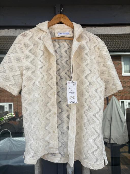 Buy & Sell Thornton Heath Croydon - Photos for Zara Cream/ Beige Summer shirt