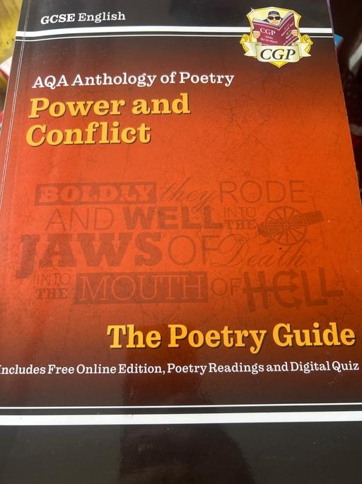 Buy & Sell Cheshunt Broxbourne - Photos for Like new GCSE book for Power and Conflict