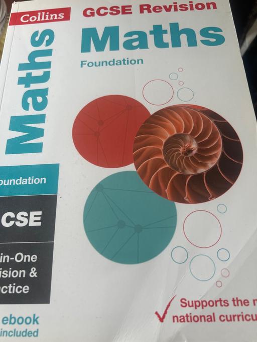Buy & Sell Cheshunt Broxbourne - Photos for Like new GCSE revision maths foundation book
