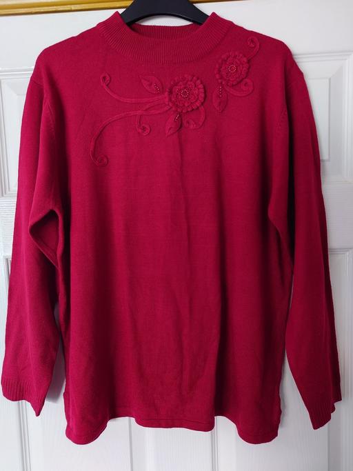 Buy & Sell Woodthorpe Charnwood - Photos for Women's red knitwear jumper size L/XL