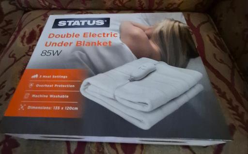 Buy & Sell Rassau Blaenau Gwent - Photos for status double electric under blanket 85w