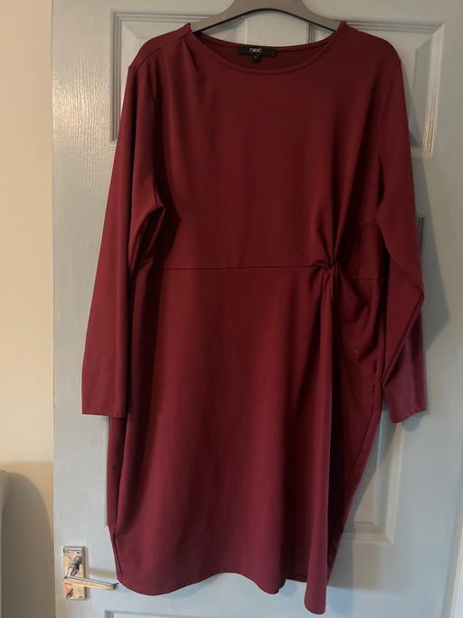 Buy & Sell Conisbrough Doncaster - Photos for Next burgundy dress size 22