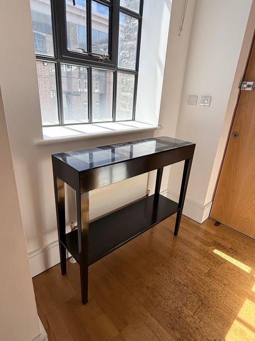 Buy & Sell Pentonville North London - Photos for Black Console Table with draw