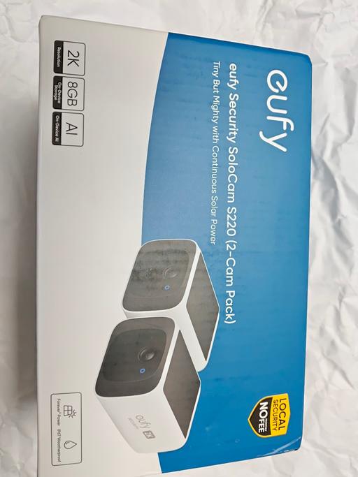Buy & Sell Lessness Heath South East London - Photos for eufy security camera solar (2 pack)