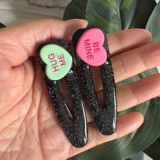 Buy & Sell Newcastle Upon Tyne Newcastle upon Tyne - Photos for glitter conversation heart hair clip slides