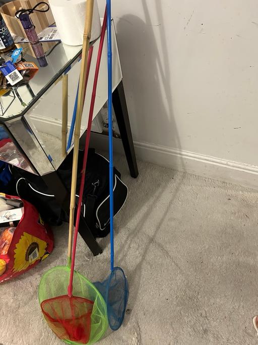 Buy & Sell Oldbury Sandwell - Photos for Kids fishing nets x3 collection Oldbury