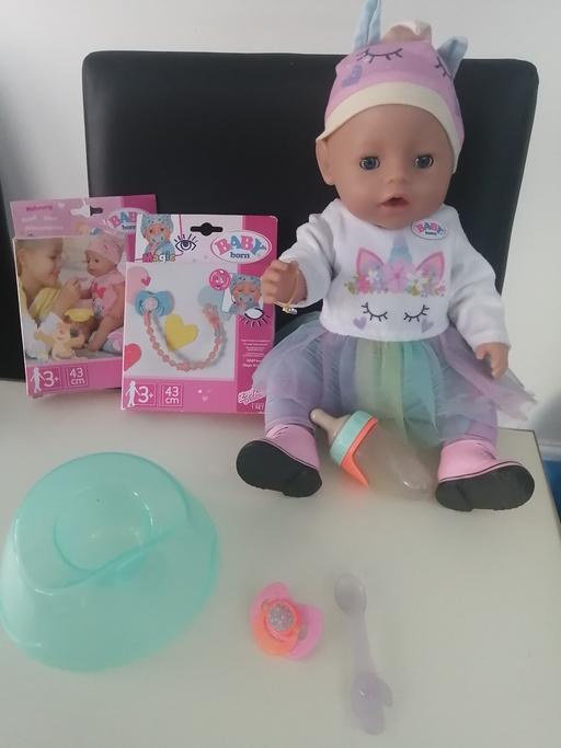 Buy & Sell Plaistow East London - Photos for Baby Born doll Magic Unicorn Emma