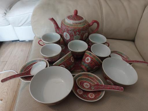 Buy & Sell Quine`s Hill Douglas - Photos for VINTAGE 17 PC JAPANESE SERVING SET