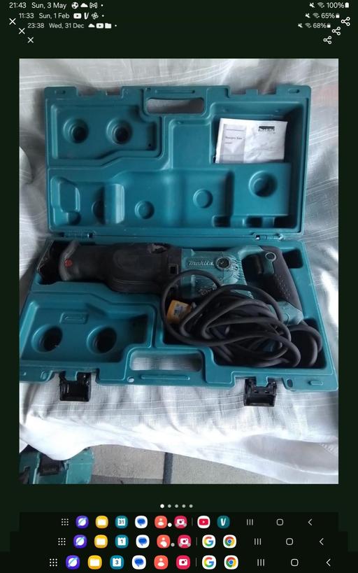 Buy & Sell Allhallows Medway - Kent - Photos for Makita reciprocating saw