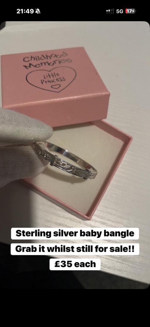 Buy & Sell Netherton Dudley - Photos for Sterling silver baby bangle