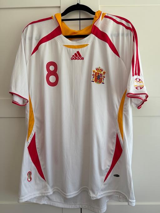 Buy & Sell Moseley Birmingham - Photos for Fabregas Spain away shirt 2008 retro xl