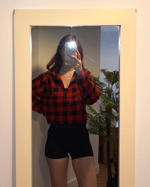Buy & Sell Cliftonville West Northamptonshire - Photos for Plaid Quarter Zip Jumper