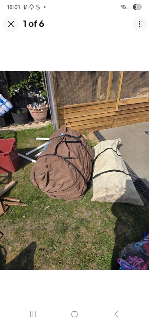 Buy & Sell Highwoods Colchester - Photos for kampa polzeath 8 canvas tent