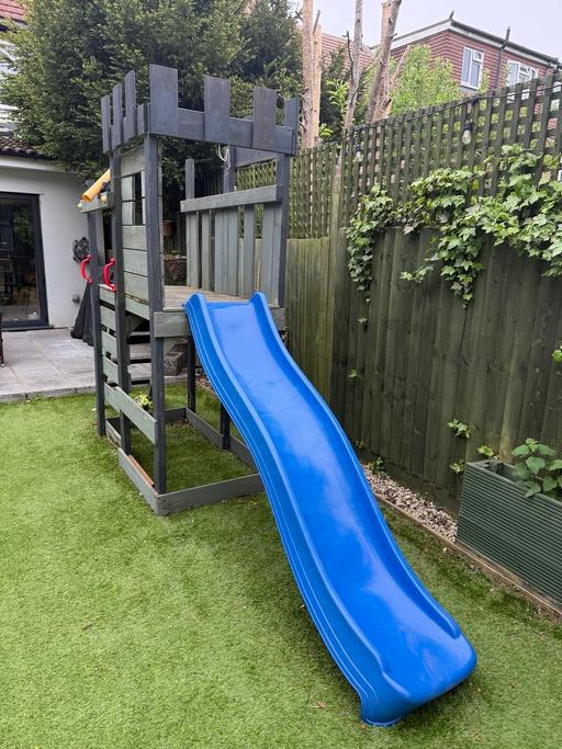 Buy & Sell Hayes Bromley - Photos for Kids castle climbing frame with slide