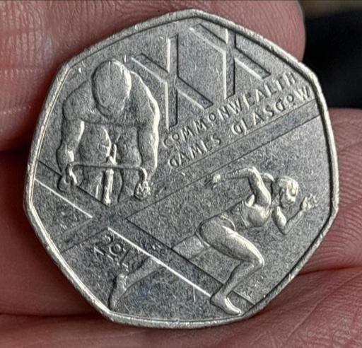 Buy & Sell Preston South Ribble - Photos for 50p COIN COMMONWEALTH GAMES GLASGOW 2014
