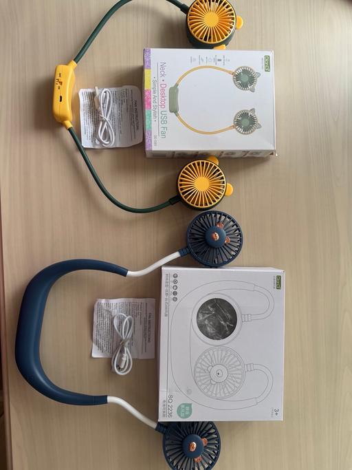 Buy & Sell Elm Park Havering - Photos for Two boxed USB neck fans