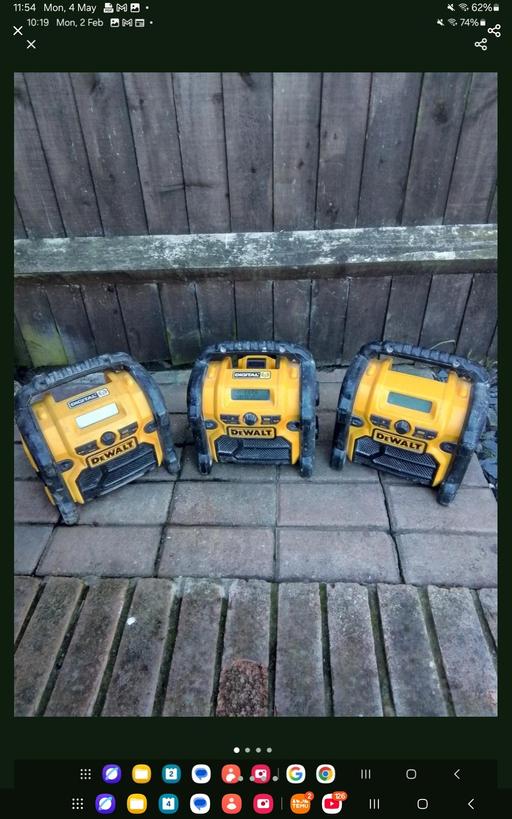 Buy & Sell Allhallows Medway - Kent - Photos for Dewalt radios