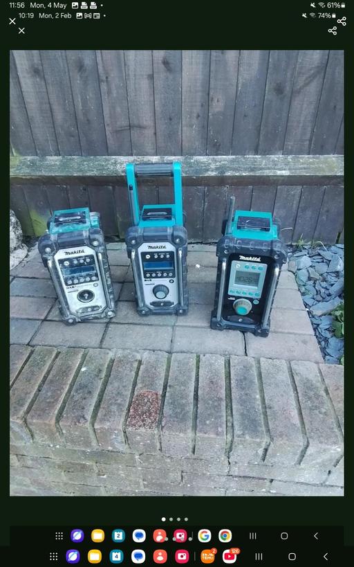 Buy & Sell Allhallows Medway - Kent - Photos for job lot makita radios