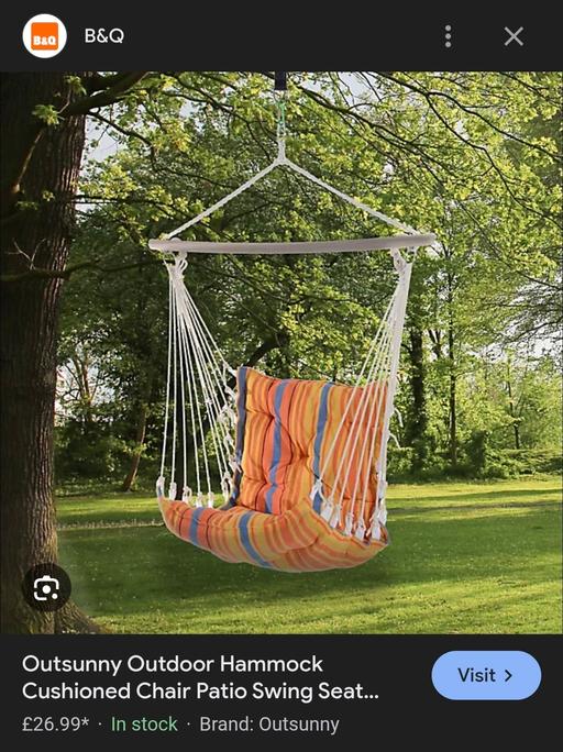 Buy & Sell Tividale Sandwell - Photos for Indoor/outdoor Hammock Chair.