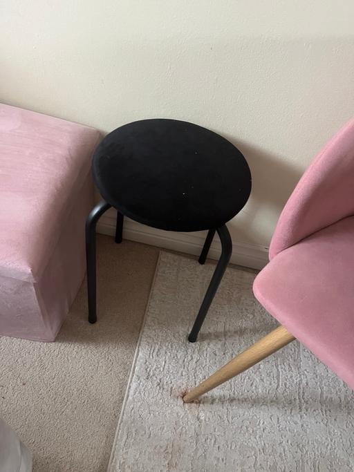 Buy & Sell Birmingham Solihull - Photos for Black stool