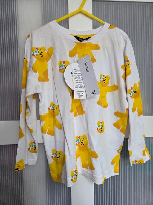 Buy & Sell Weston Point Halton - Photos for 🌟NEW🌟 Age 4-5 GEORGE Pudsey top