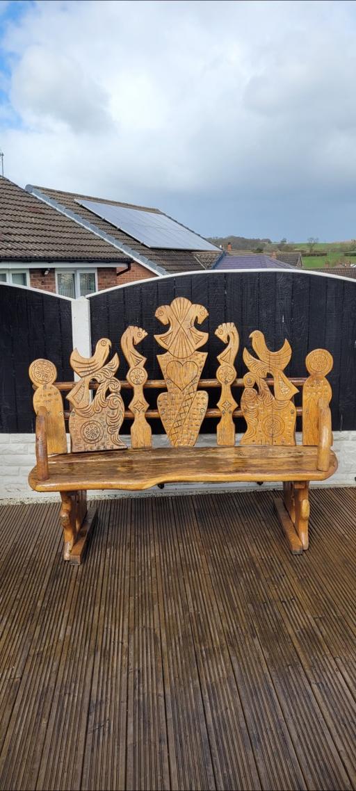Buy & Sell Great Houghton Barnsley - Photos for Bespoke handmade wooden garden bench